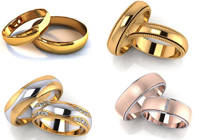 как выбрать модные обручальные кольца 2018