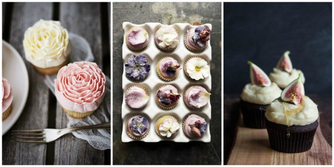 капкейки на свадьбу 1