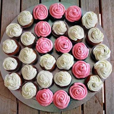 Капкейки «С нежным кремом»