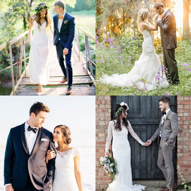 Касайтесь рук на свадебной фотосессии - это добавит душевности кадрам