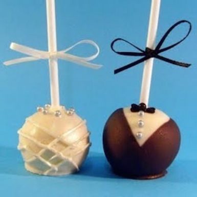 Кейкпопсы «Жених и невеста»