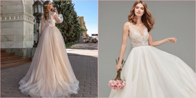 Классические модели могут быть воздушными и легкими