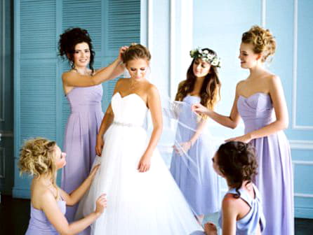 Когда жених приезжает за невестой, друг и дружка у