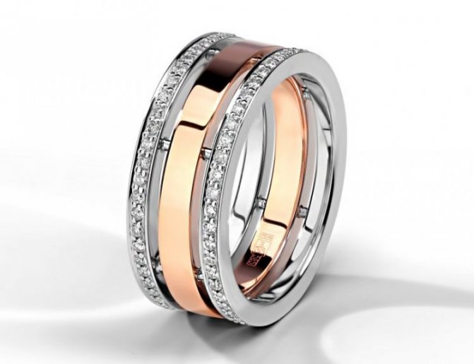 Комбинированные кольца