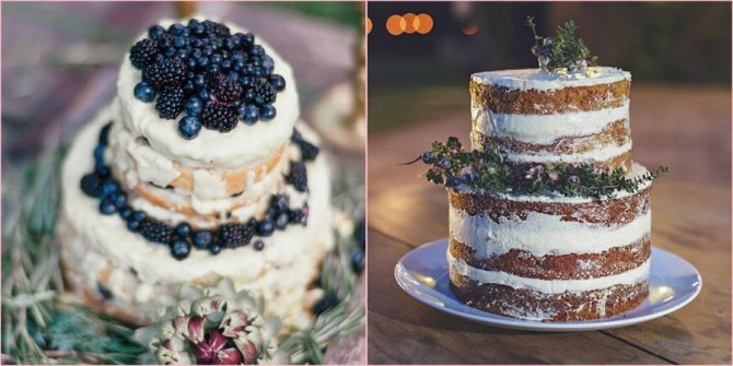 Кондитерское угощение с ягодой и растениями