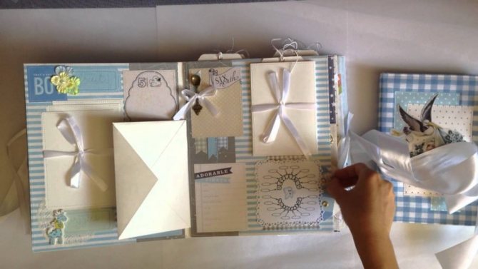 Конвертики в фотоальбоме