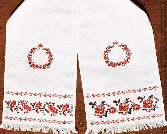 Корона - орнамент рушника
