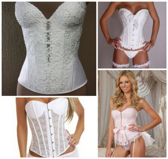 Корсет под свадебное платье