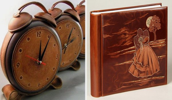 Кожаные подарки