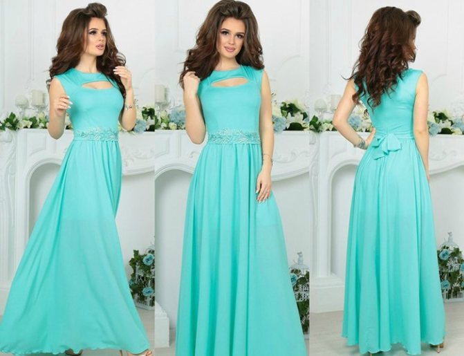 Красивое вечернее платье