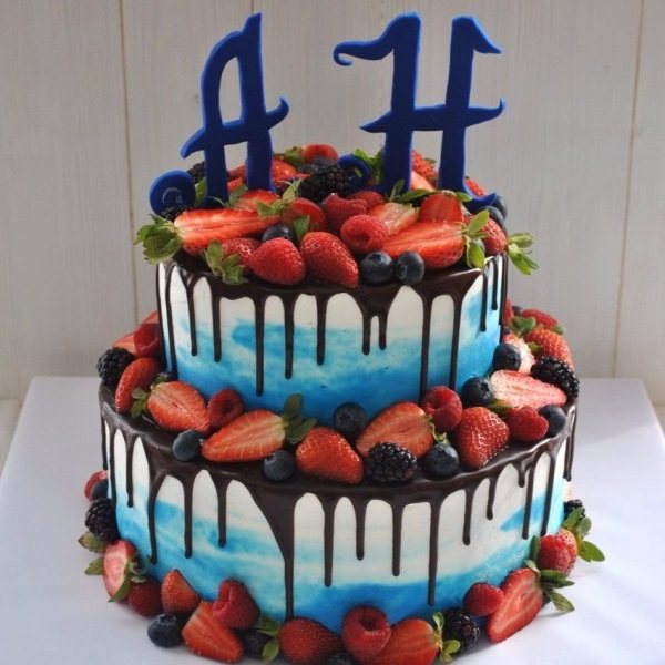 красивые буквы на торте