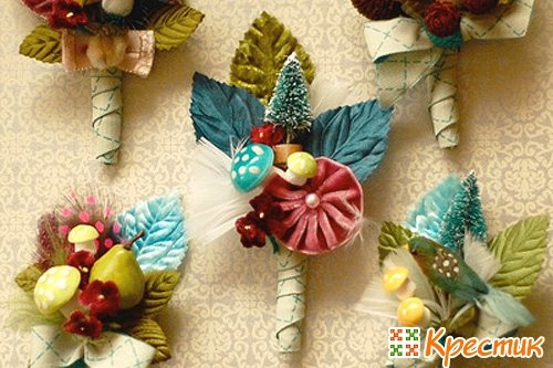 Красивые бутоньерки