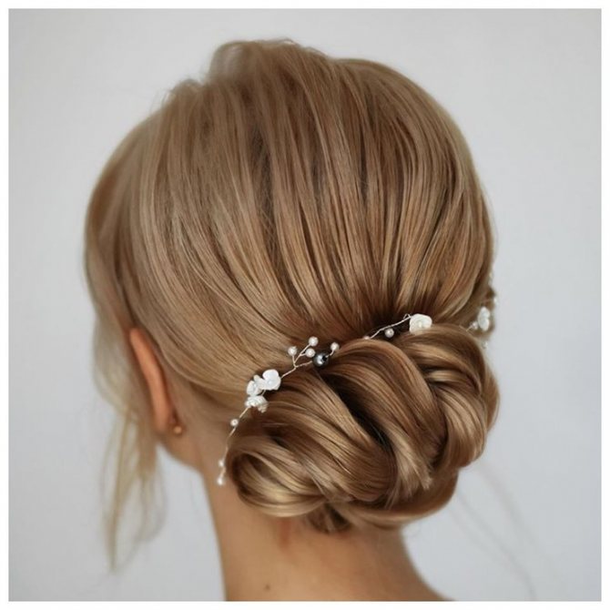 Красивые свадебные украшения для волос