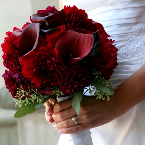 красивый цвет калл для свадебного букета