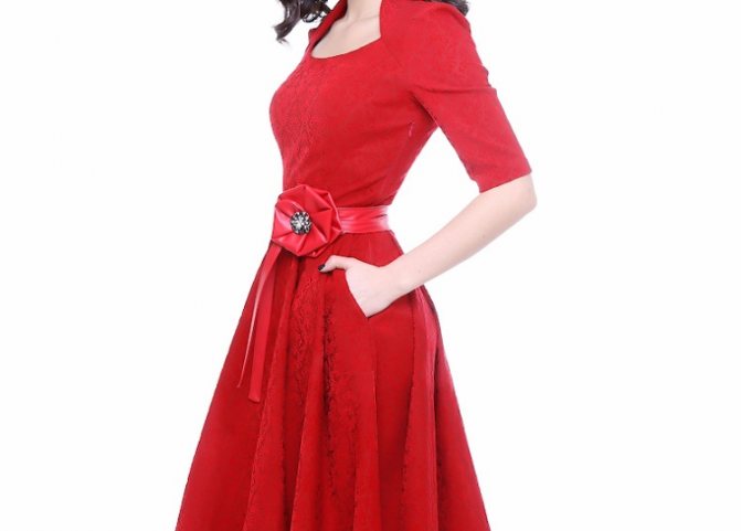 Красный наряд