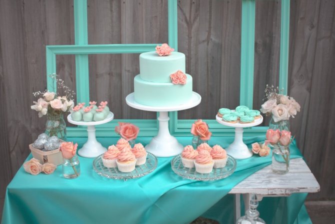 Красота минимализма и мятного цвета