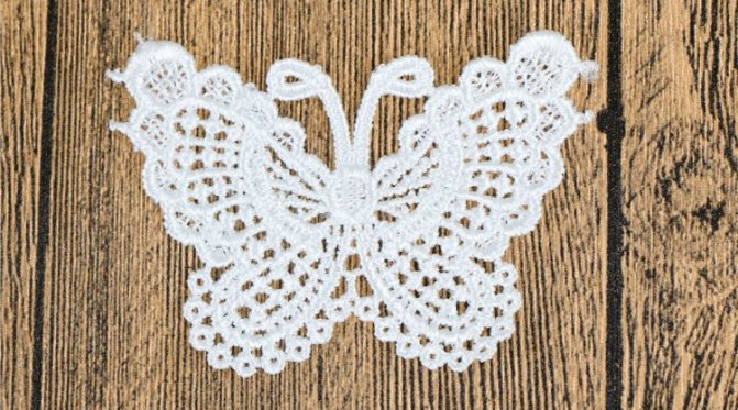 Кружевная бабочка