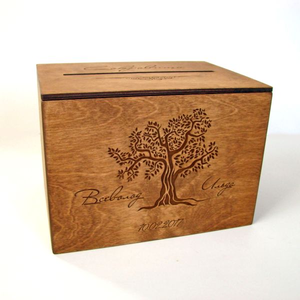 ларец для денег на свадьбу