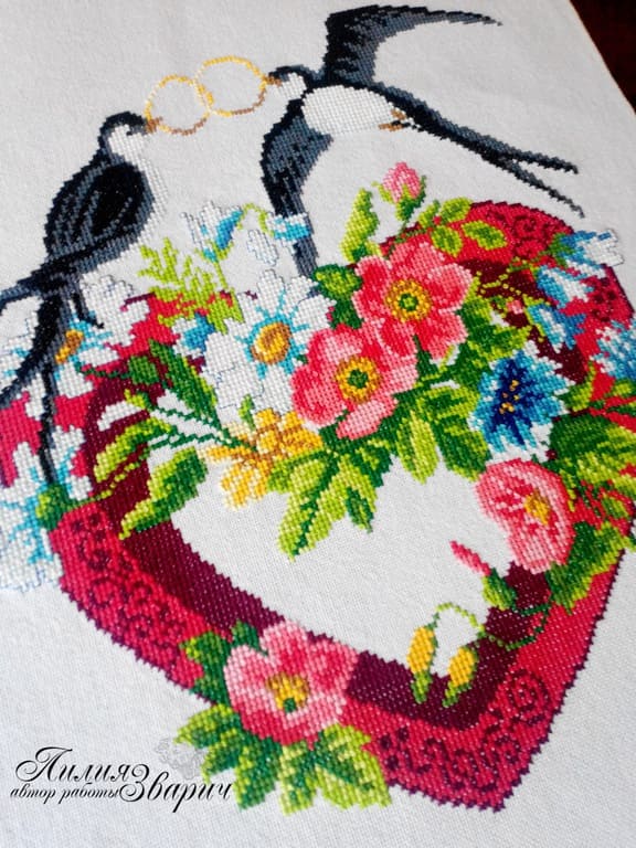 Ласточки - орнамент рушника