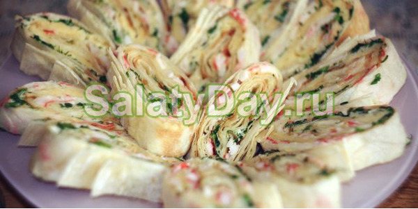 Лаваш с начинкой