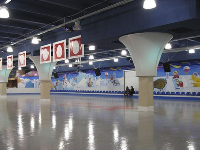 Ледовый каток в ТРК