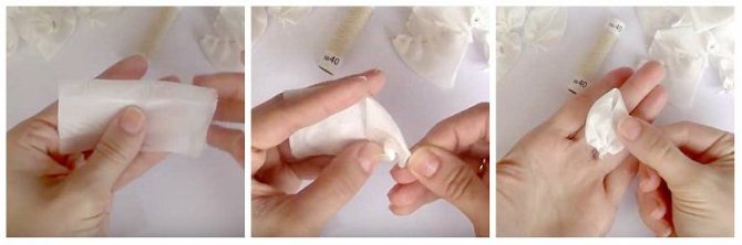 Лепестки двух видов