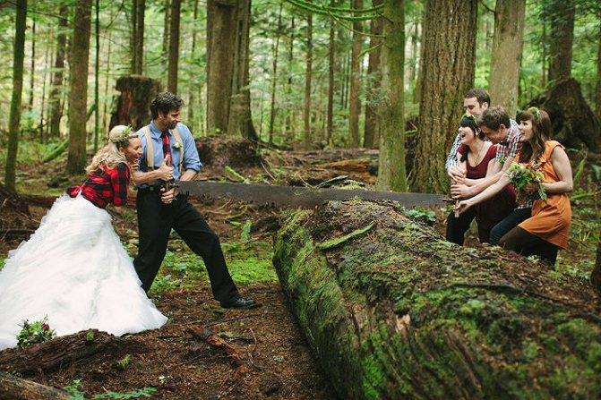 лесная свадьба 7