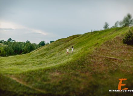 Love story фотосессия на природе