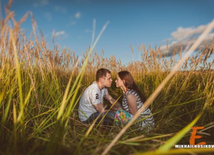 Love story на природе