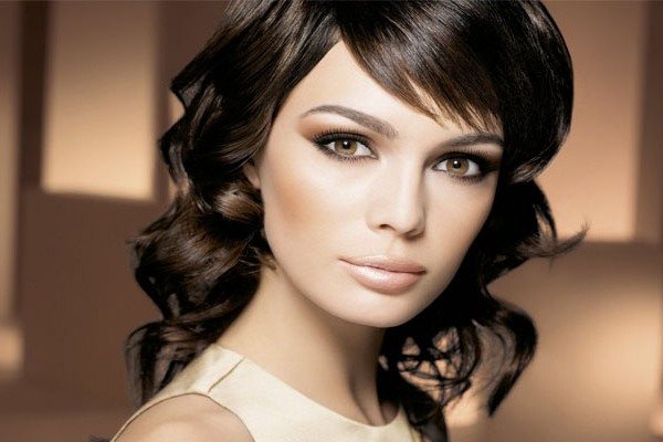 макияж кареглазой невесты брюнетки