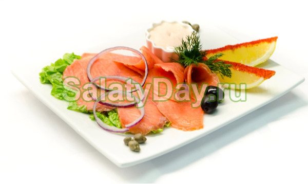 Малосольная семга