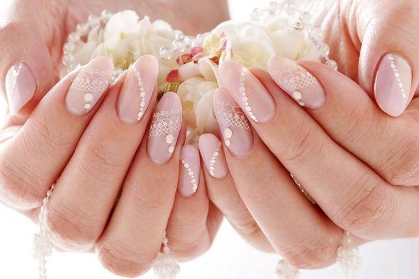 маникюр для мамы невесты