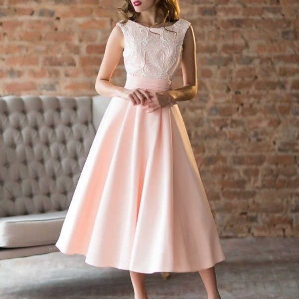 модели женских платьев-миди