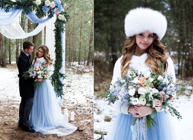 Модное свадебное платье для зимы 2022 года: Мега тренды фото