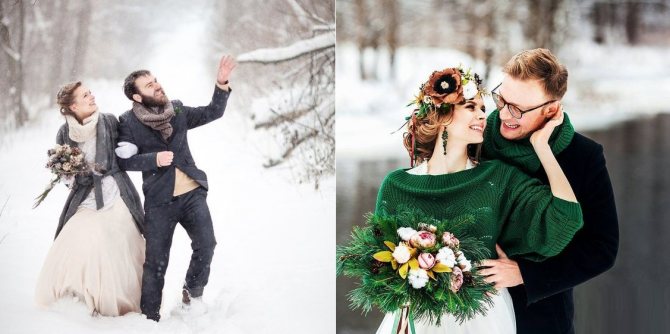 Модное свадебное платье для зимы 2022 года: Мега тренды фото