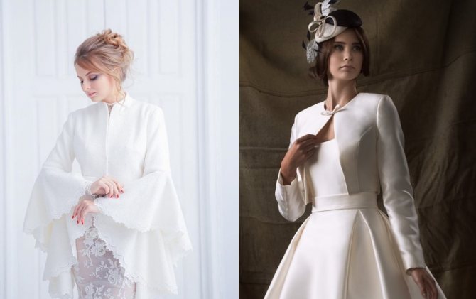 Модные свадебные накидки для невесты актуальные новинки фото