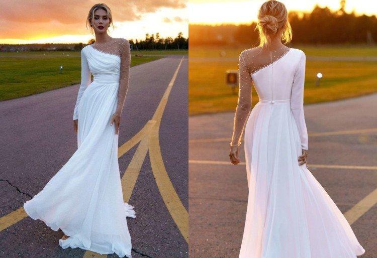 Модные свадебные платья 2022 - фото и идеи