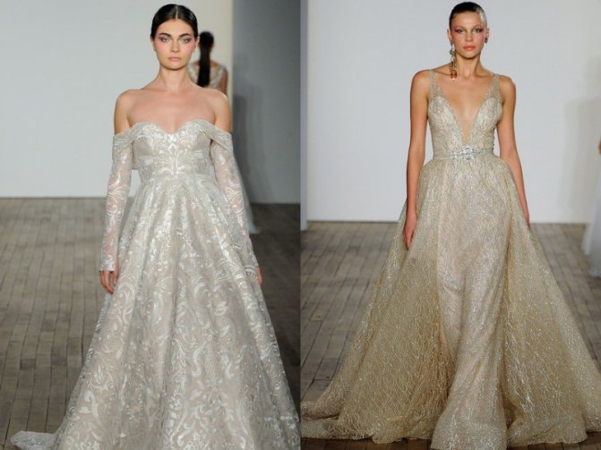 Модные свадебные платья осень-зима 2019-2020