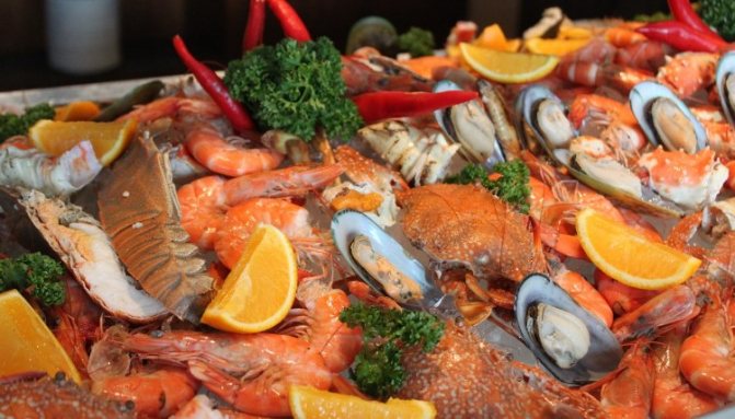 Морепродукты