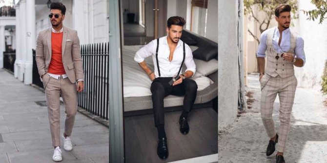 Мужской костюм на свадьбу