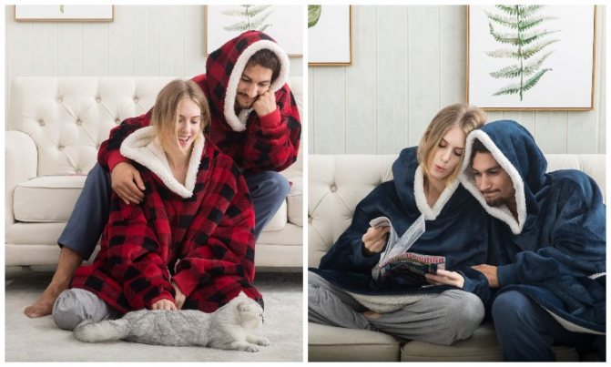 Мягкое худи