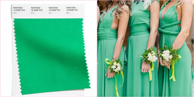 Мята великолепно впишется на весеннее и летнее торжество