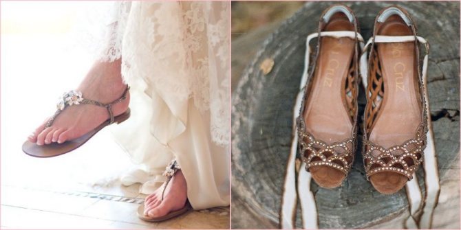 На деревенское торжество надевайте обувь без каблука