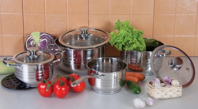 набор посуды