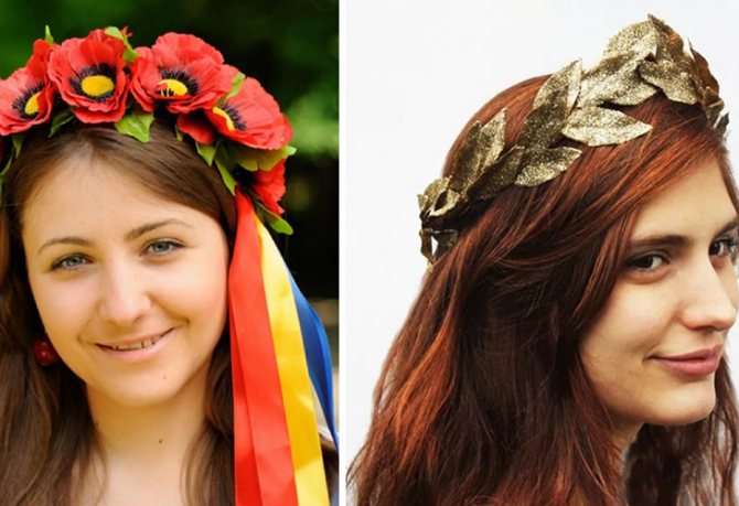 Национальные венки