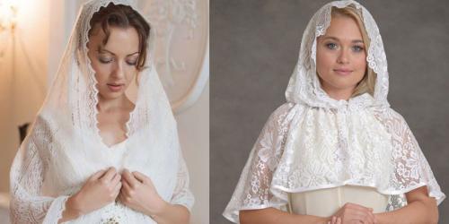 Накидка с капюшоном для венчания. Виды