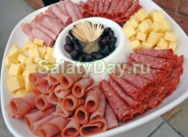 Нарезка к празднику