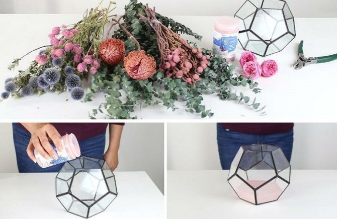 Необычная аранжировка для стола