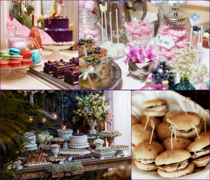 Необычная еда на свадьбу