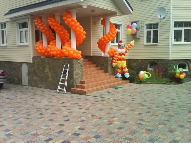 Необычный праздничный декор